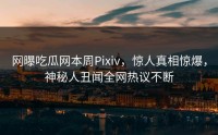 网曝吃瓜网本周Pixiv，惊人真相惊爆，神秘人丑闻全网热议不断